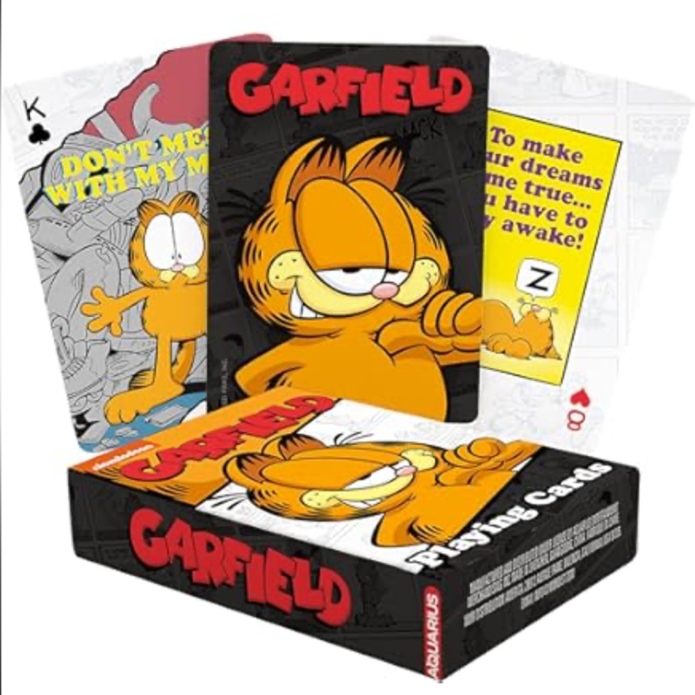 Nickelodeon Garfield The Cat Playing Cards - NWT